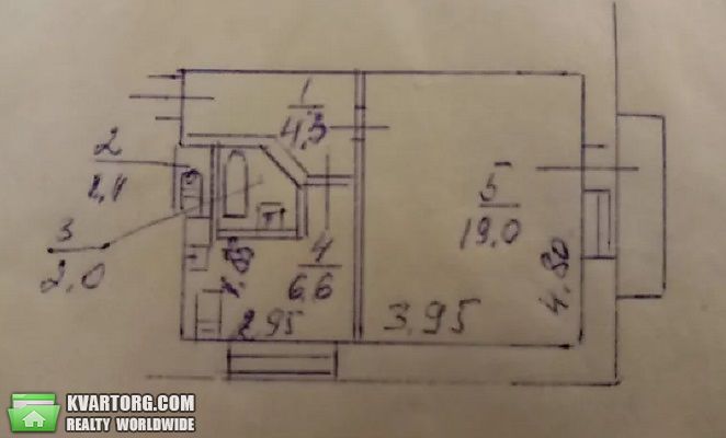 Sell 1-room apartment. Киев,  Гусовского — photo 8