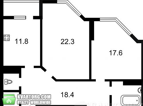 Sell 2-room apartment. Киев, Краснова — photo 7