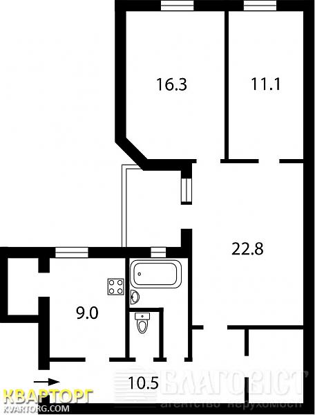 Sell 3-room apartment. Киев, Шота Руставели — photo 2