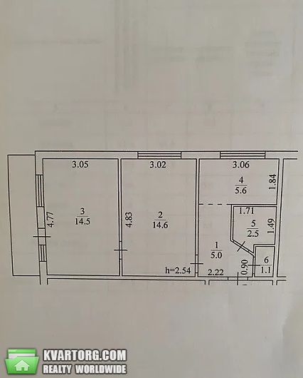 Sell 2-room apartment. Киев, бул-р. Перова — photo 9