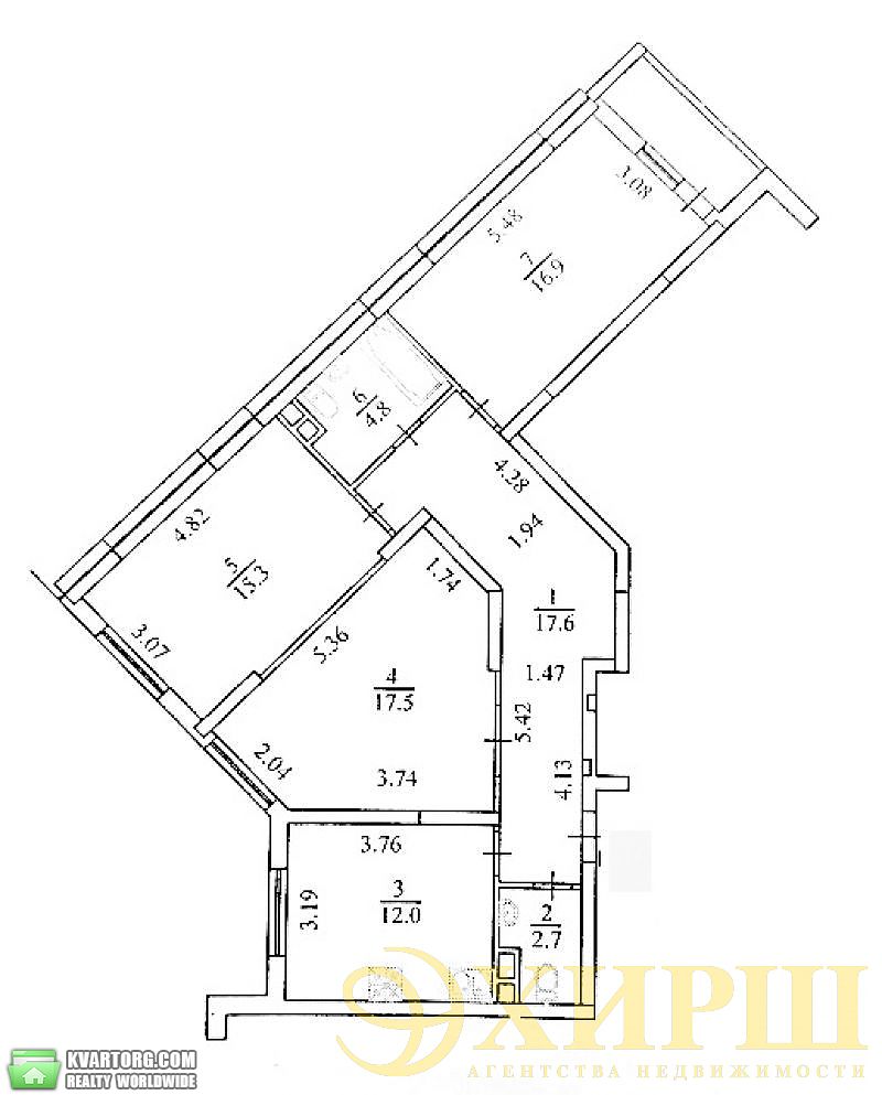 Sell 3-room apartment. Киев,  Ломоносова — photo 3