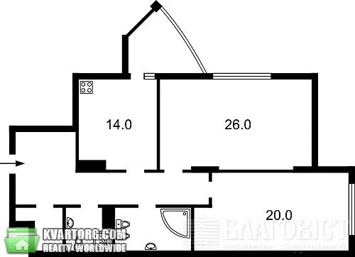 Sell 2-room apartment. Киев, Глубочицкая — photo 4