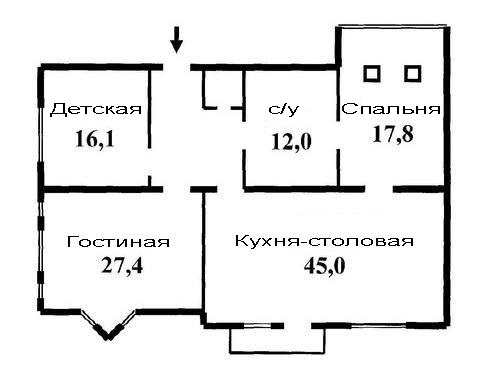 Rent out 4-room apartment. Киев, Институтская — photo 9