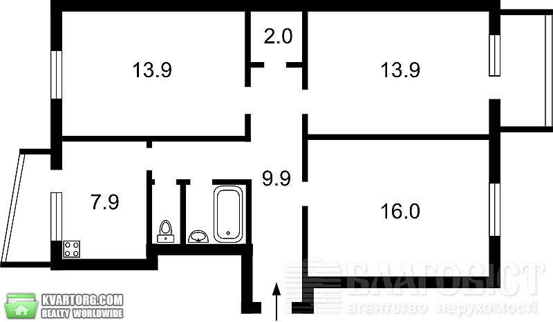 Sell 3-room apartment. Киев, Рижская — photo 10
