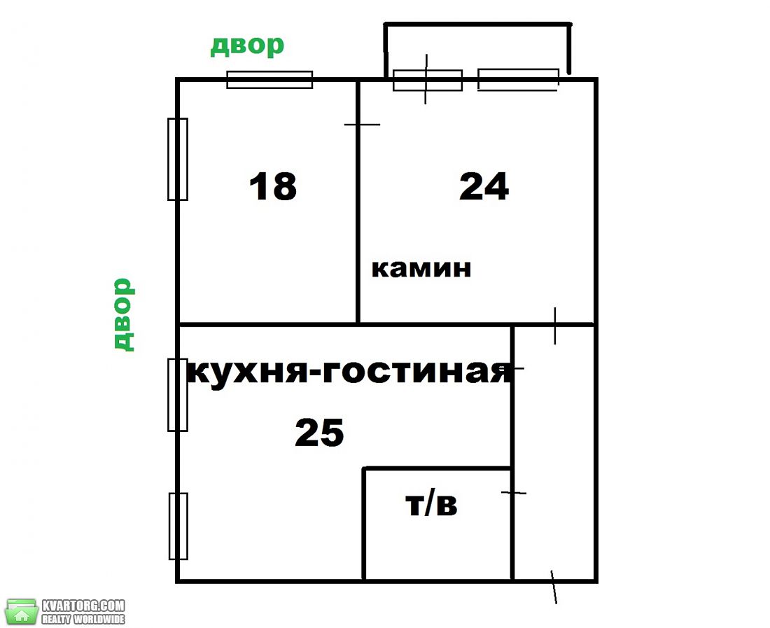 Rent out 2-room apartment. Одесса, Прохоровская — photo 1