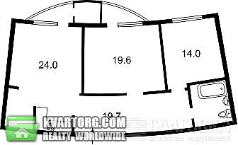 Sell 3-room apartment. Киев,  Днепровская наб — photo 2
