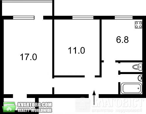 Sell 2-room apartment. Киев, Дружбы Народов бул — photo 8