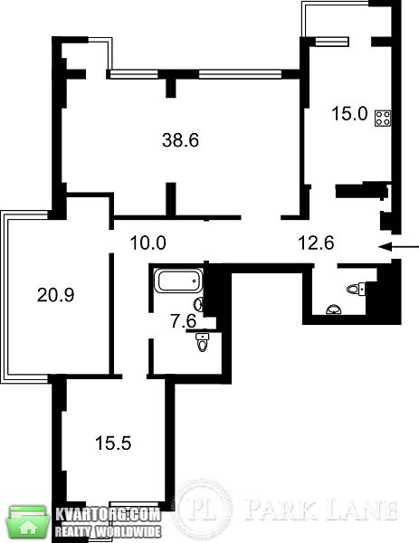 Sell 4-room apartment. Киев, Краснозвездный пр — photo 3