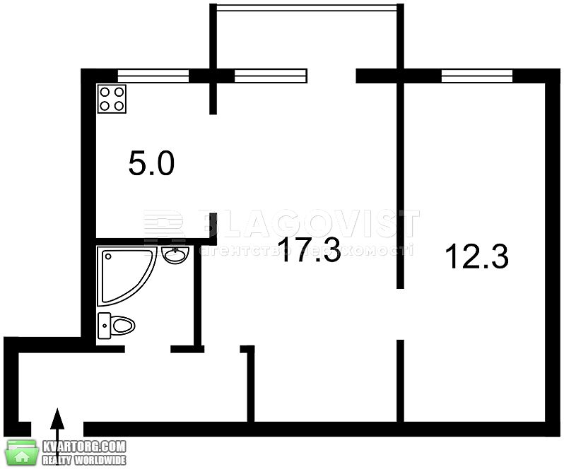 Sell 2-room apartment. Киев,  Набережно-Крещатикская — photo 8