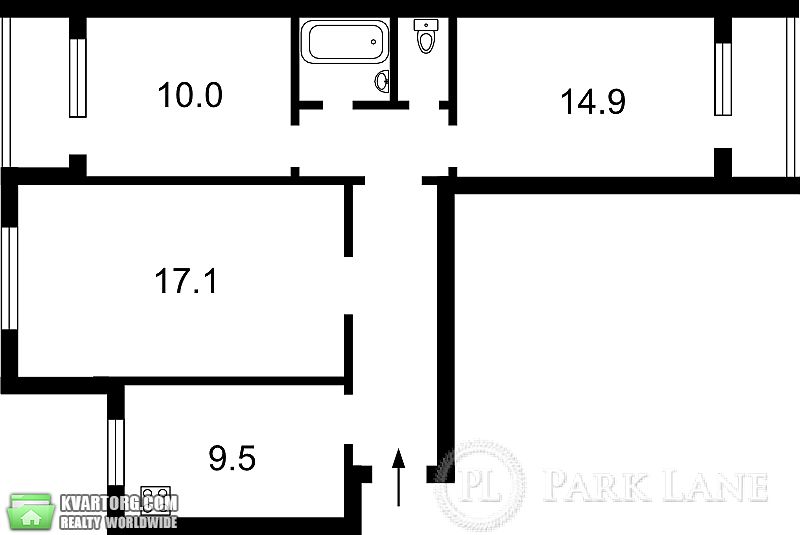 Sell 3-room apartment. Киев, Григоренко пр — photo 2