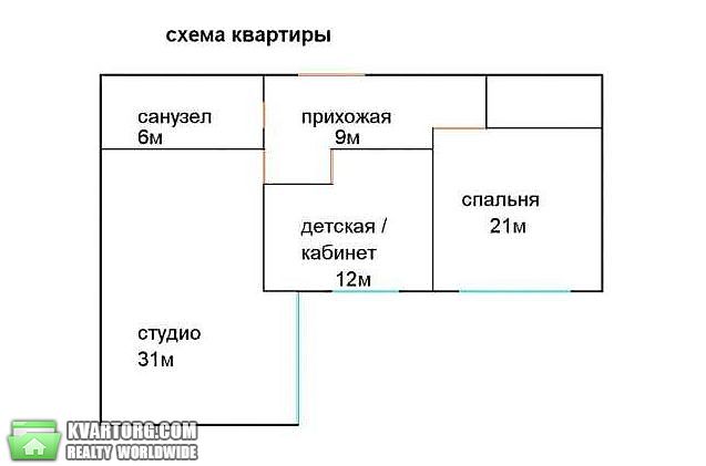 Sell 2-room apartment. Киев,  Вильямса — photo 4