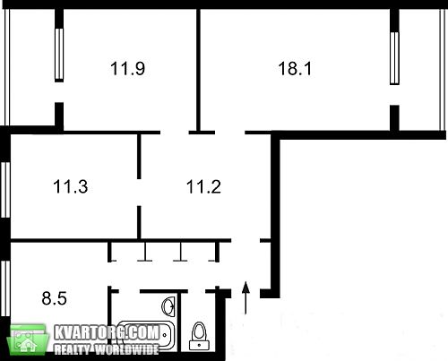 Sell 3-room apartment. Киев, Бажана — photo 8