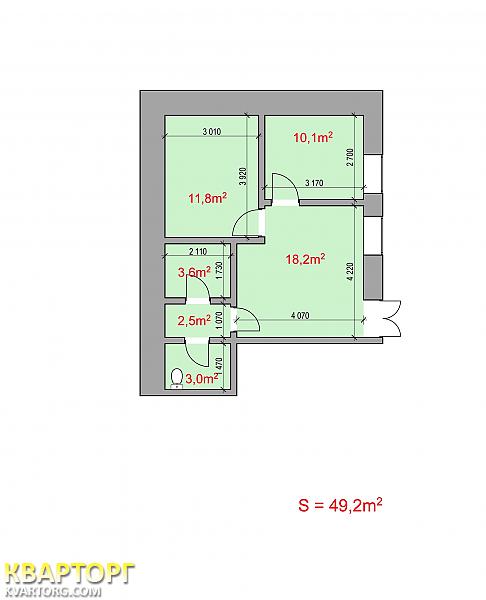 Sell office. Киев,  Верхний Вал — photo 1