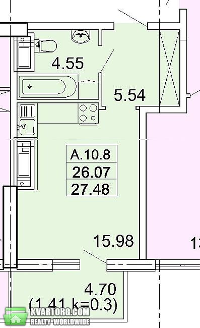 Sell 1-room apartment. Одесса, Фонтанская дорога — photo 1