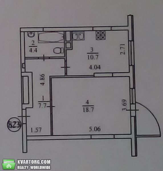Sell 1-room apartment. Киев, Ломоносова — photo 1