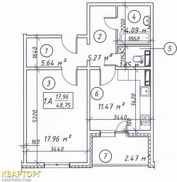 Sell 1-room apartment. Киев,  Здолбуновская — photo 1
