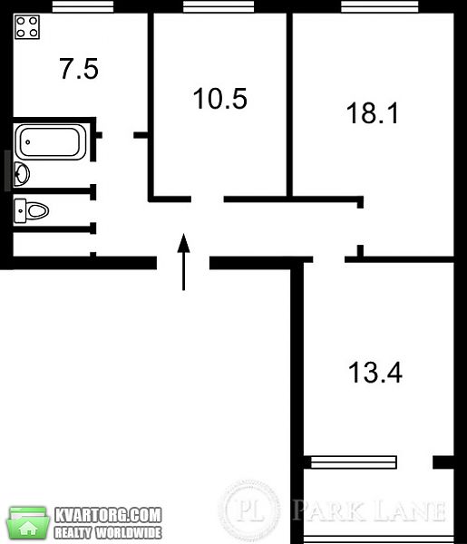 продам 3-комнатную квартиру. Киев,  Героев Сталинграда пр - фото 9