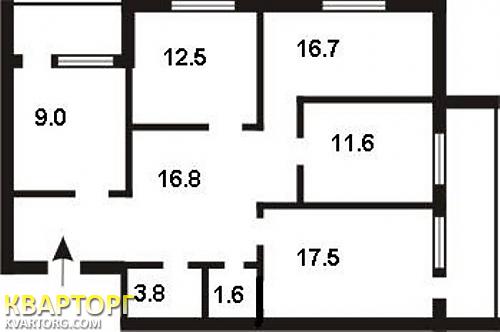 Sell 4-room apartment. Киев,  Симиренко — photo 1