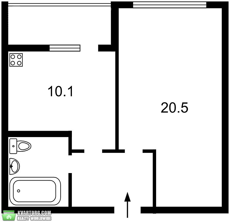 Sell 1-room apartment. Киев,  Краснозвездный пр — photo 7