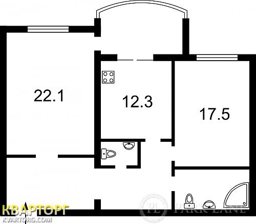 Sell 2-room apartment. Киев,  Героев Сталинграда пр — photo 2