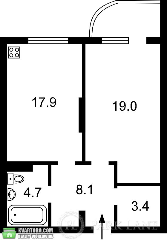 Sell 2-room apartment. Киев, Кондратюка — photo 3