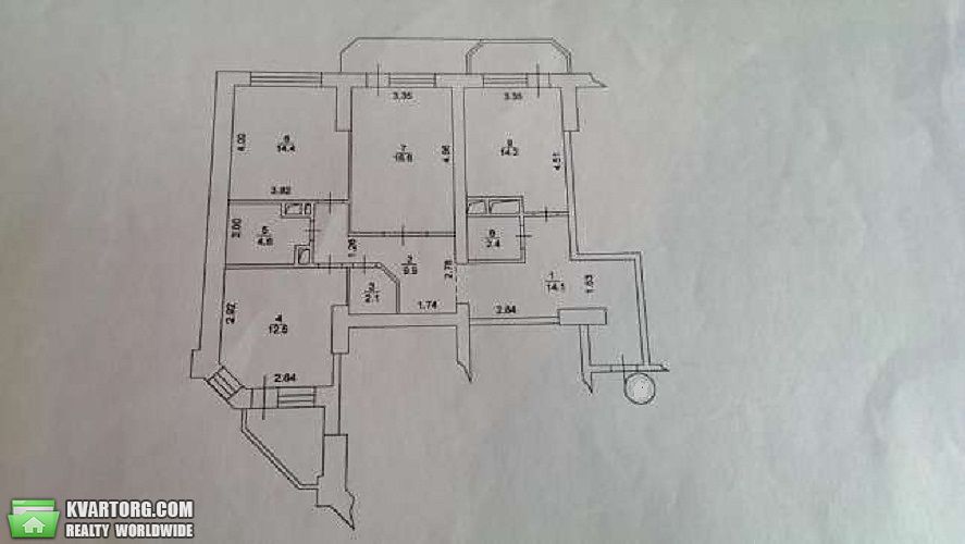 Sell 3-room apartment. Киев,  Бориспольская — photo 6