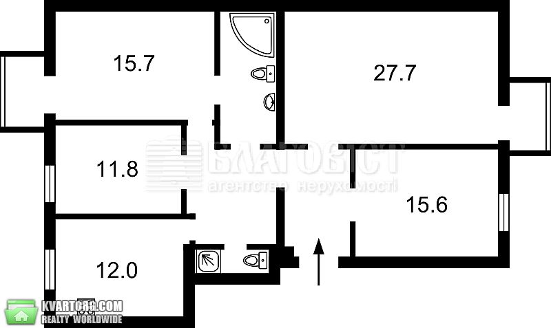 Sell 4-room apartment. Киев,  Гончара — photo 1