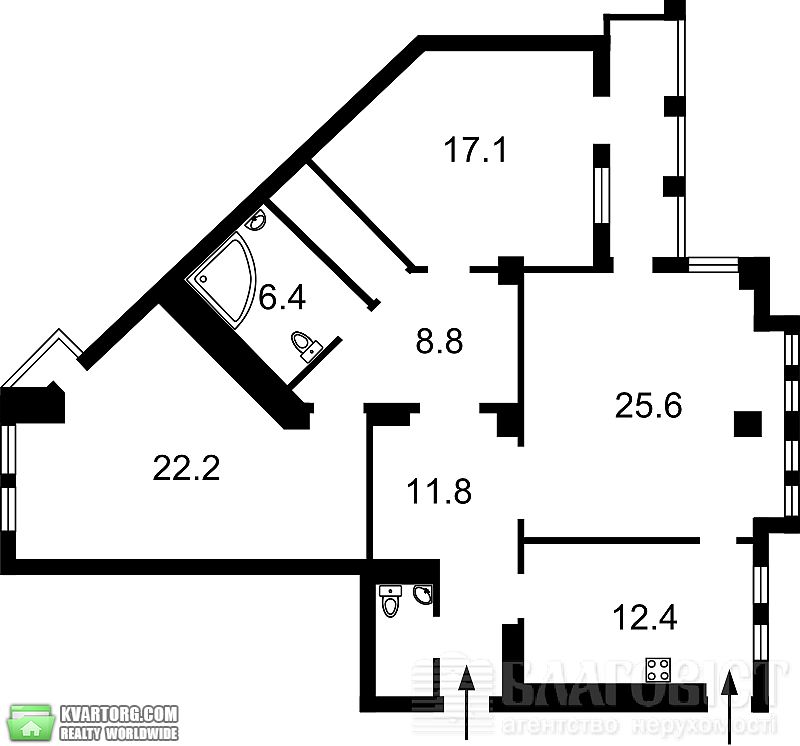 Sell 3-room apartment. Киев,  Дружбы Народов бул — photo 4