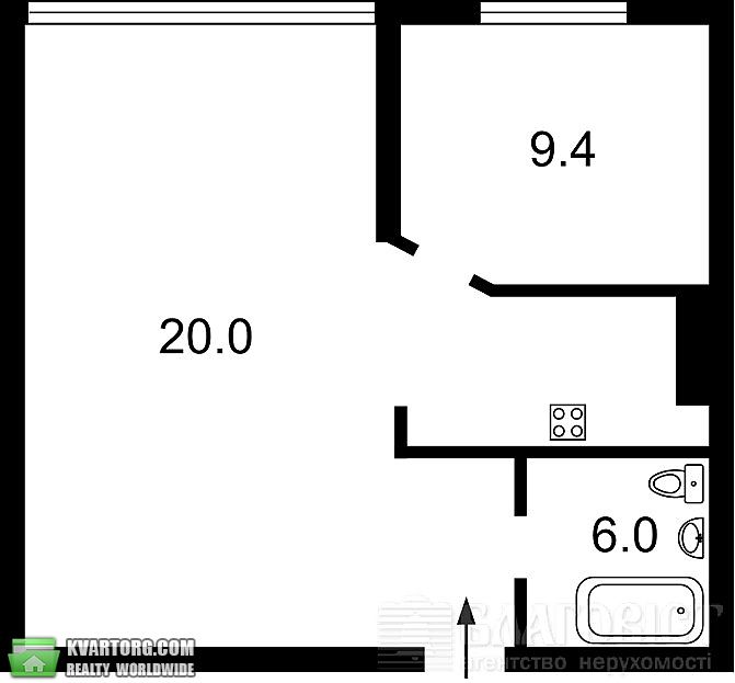 Sell 2-room apartment. Киев,  Ломоносова — photo 7
