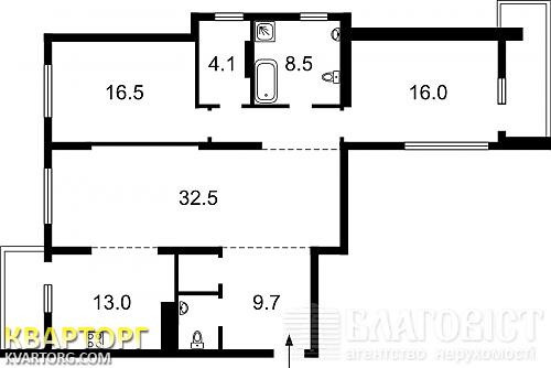 Sell 3-room apartment. Киев,  Науки пр — photo 2