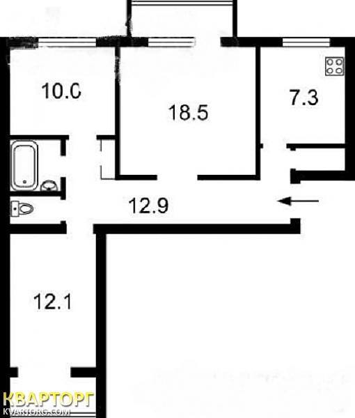 Sell 3-room apartment. Киев, Руднева пер — photo 5