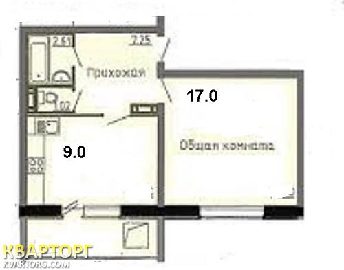 Sell 1-room apartment. Киев, Шамрыло — photo 2