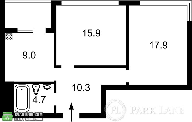 Sell 2-room apartment. Киев,  Заречная — photo 2