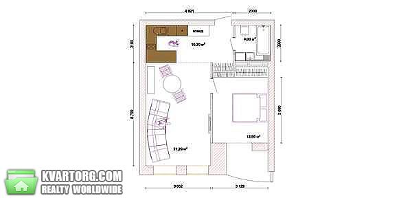 Sell 2-room apartment. Киев, Просвящения — photo 5