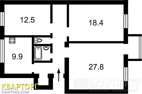 Sell 3-room apartment. Киев, Шота Руставели — photo 2