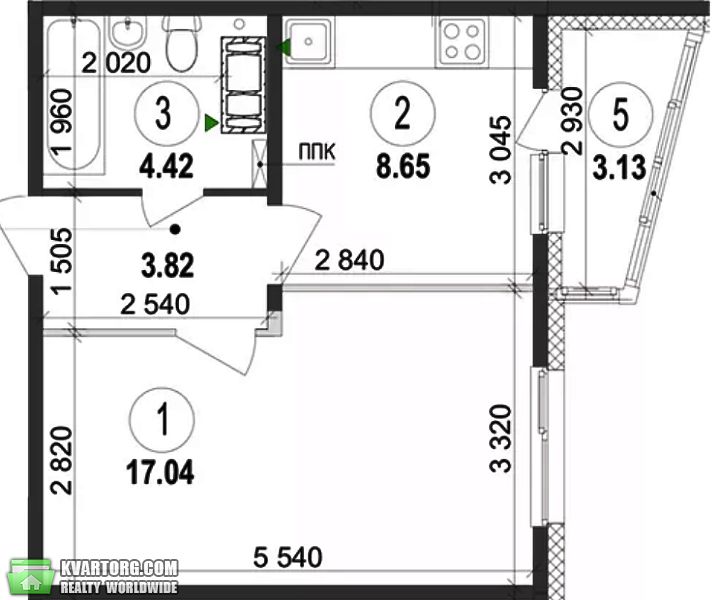 Sell 1-room apartment. Киев,  Ревуцкого — photo 4