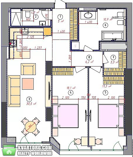 Sell 2-room apartment. Киев,  Антонова — photo 3