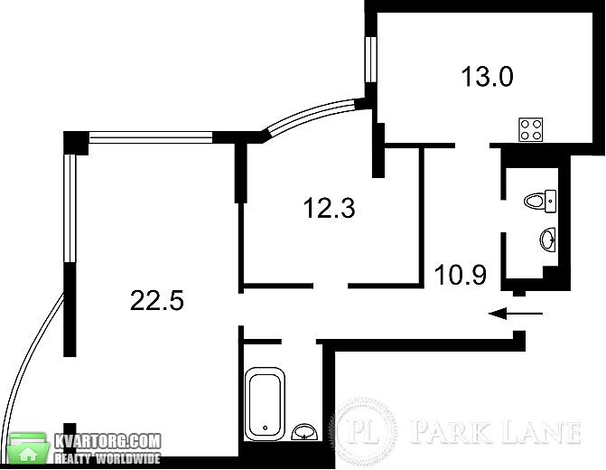 Sell 2-room apartment. Киев,  Шумского — photo 2