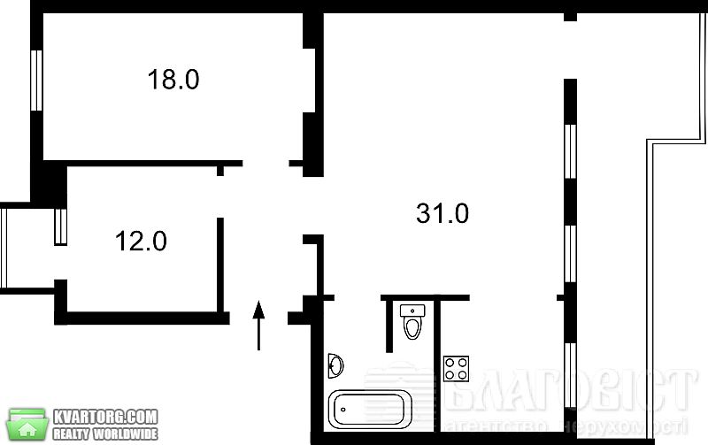 Sell 3-room apartment. Киев,  Воровского — photo 3