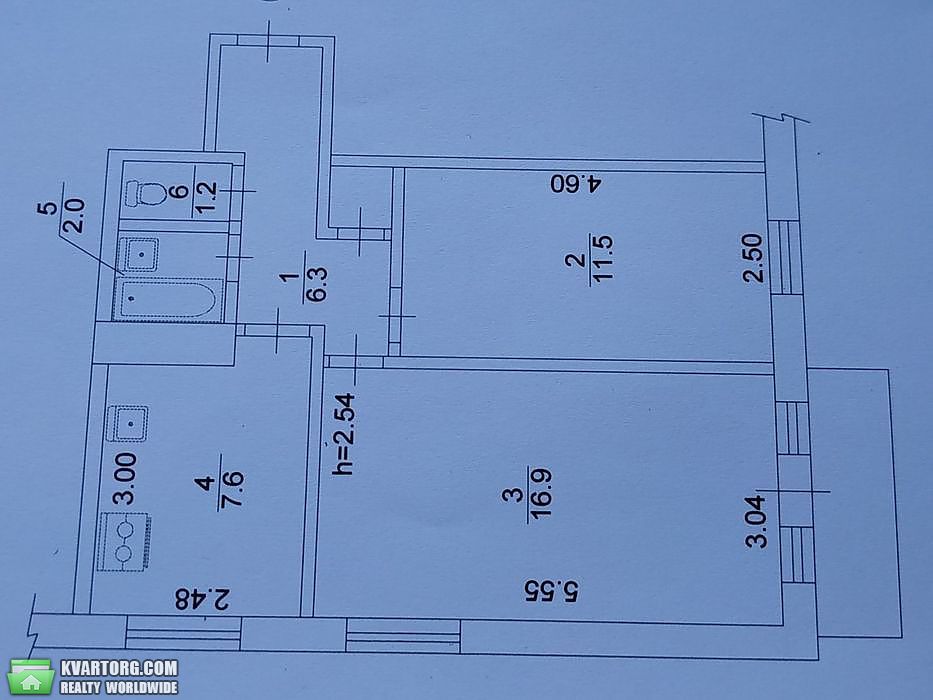 Sell 2-room apartment. Киев,  Щусева — photo 8