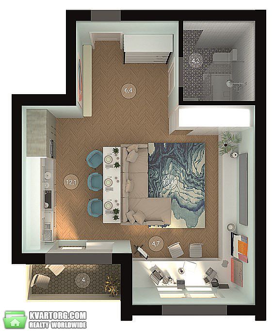 Sell 2-room apartment. Киев, 40-летия Октября — photo 1