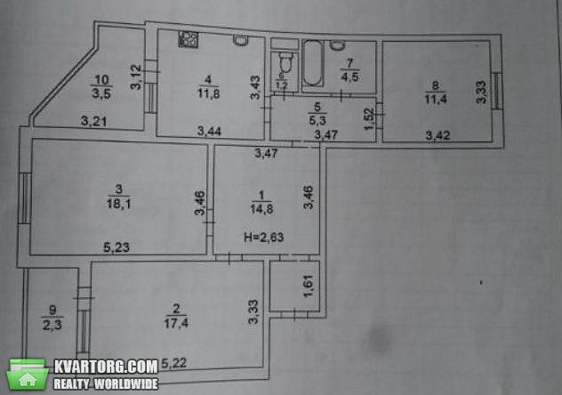 Sell 3-room apartment. Киев,  Лисковская — photo 10