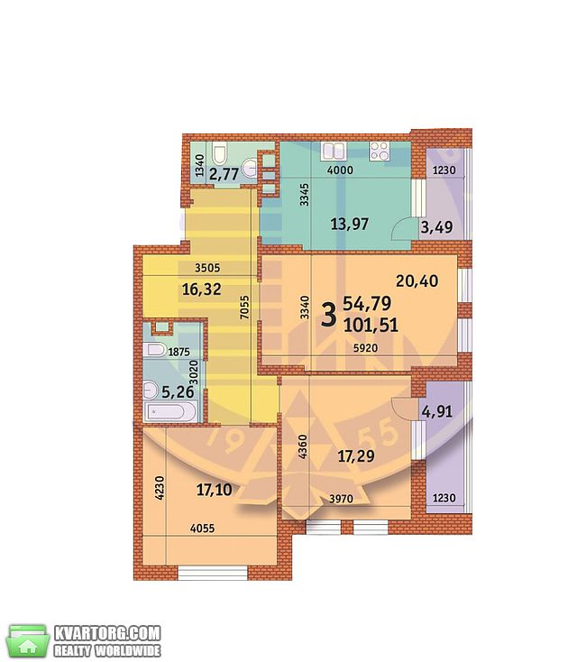 Sell 3-room apartment. Киев,  Лумумбы — photo 4