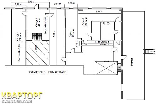 Rent out warehouse. Киев,  Подлесная — photo 1