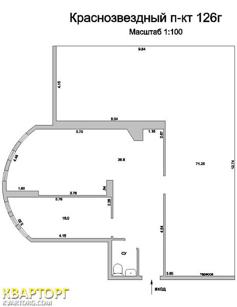 Rent out office. Киев, просп. Краснозвездный — photo 2