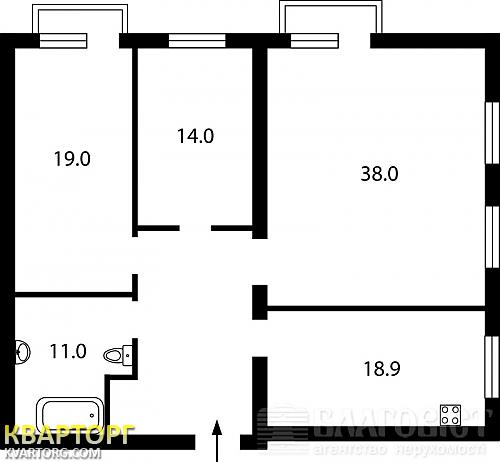 Sell 3-room apartment. Киев,  Первомайского — photo 2