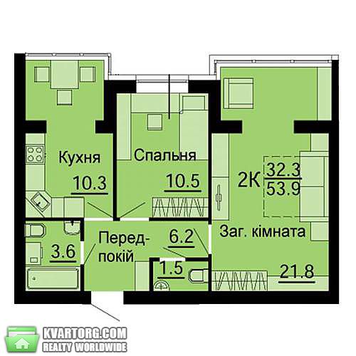 продам 2-комнатную квартиру. Киевская обл.,  Сагайдачного - фото 5