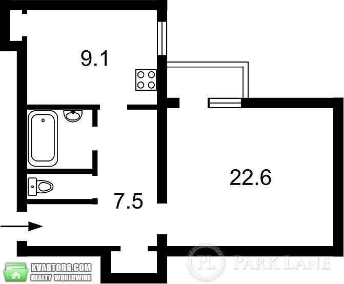 Sell 1-room apartment. Киев,  Саксаганского — photo 2