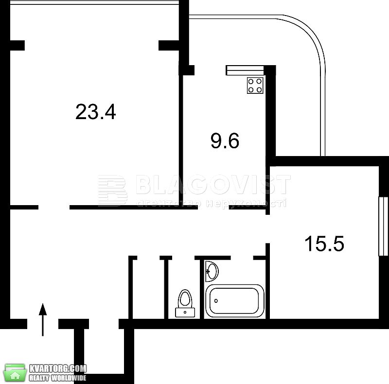 Sell 2-room apartment. Киев,  Старонаводницкая — photo 3