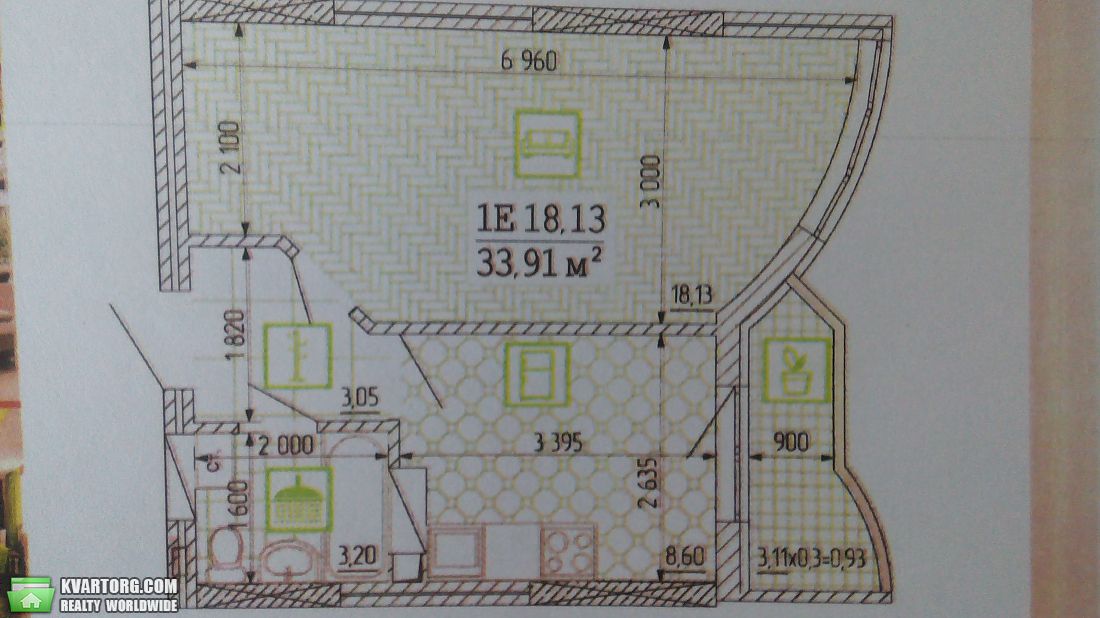 Sell 1-room apartment. Киев, Світла — photo 1